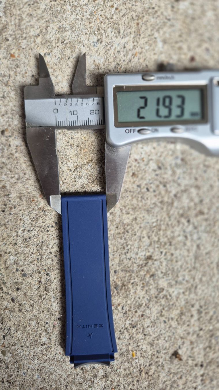 Armbänder & -reifen: Zenith Uhrenband Kautschuk – Neu (gemäss Beschreibung) aus Elsau von Woolie81 5