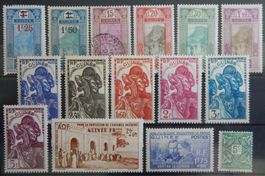 Franz. Guinea ex. Kat. 85-161 */gest. 1927/39