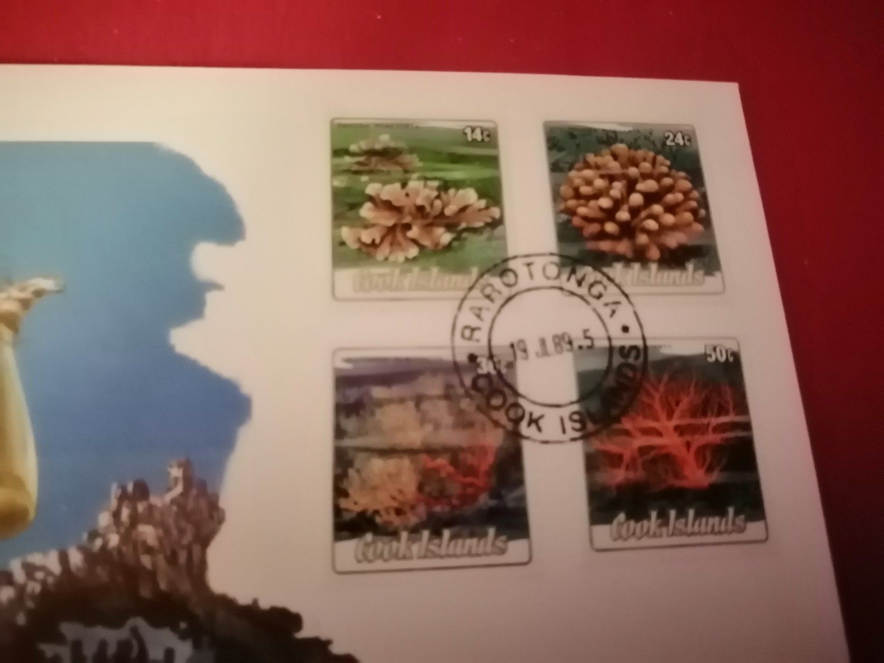 Banconote: Notenbrief Cook Island 1989 – Usato da Nunningen venduto da mochflo 2