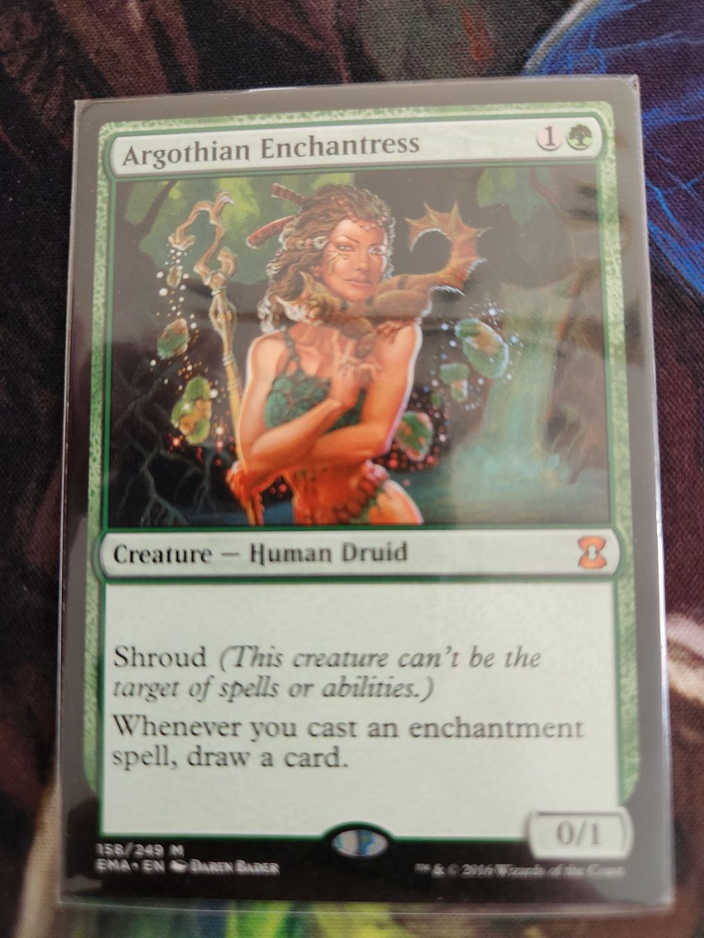 Magic The Gathering Carte collezionabili: MTG Argothian Enchantress Eternal Masters – Usato da Bütschwil venduto da Osomo