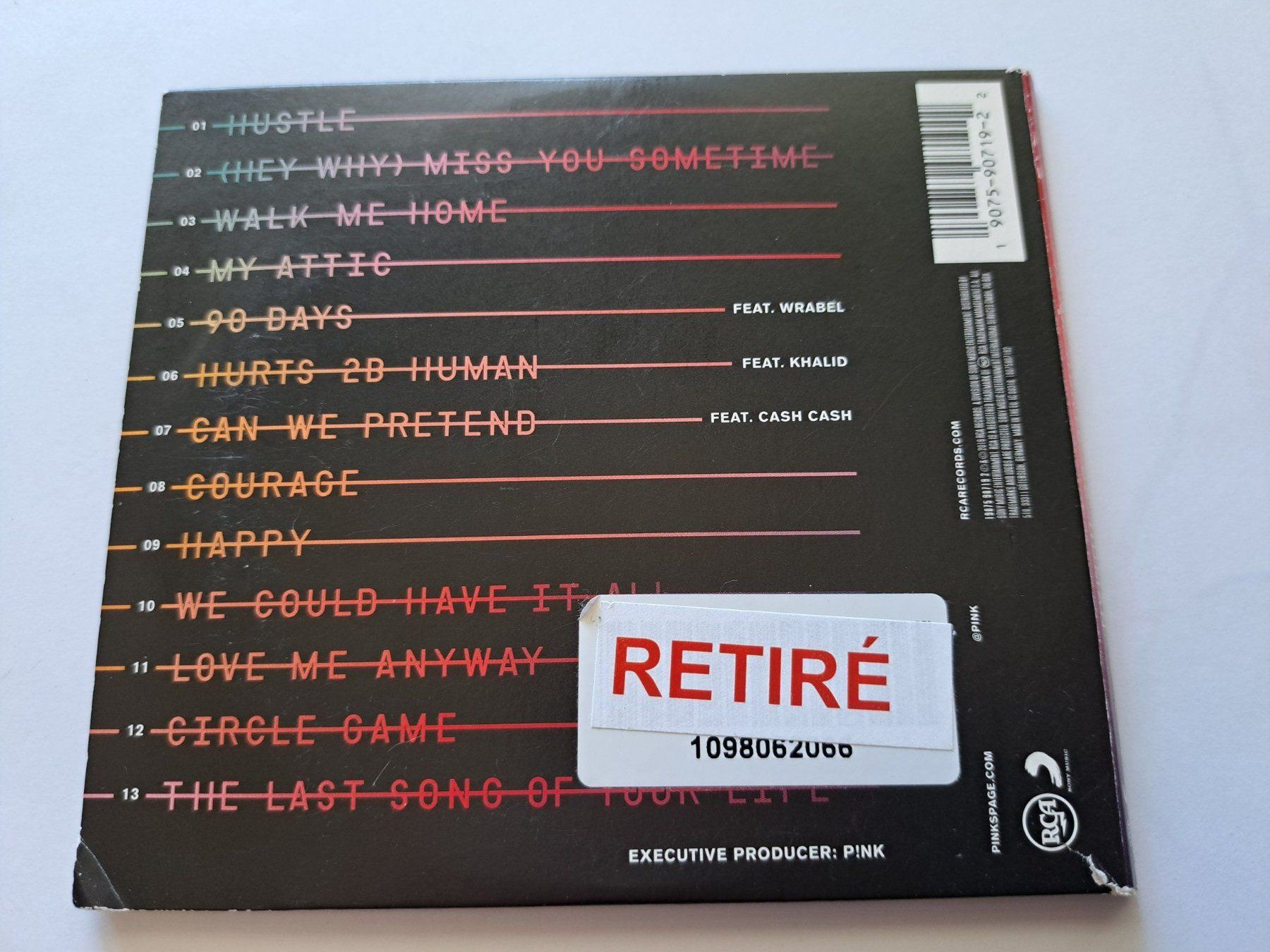 CD: Cd Pink - Hurts 2 be Human – Usato da Pully venduto da bro_n52j 1