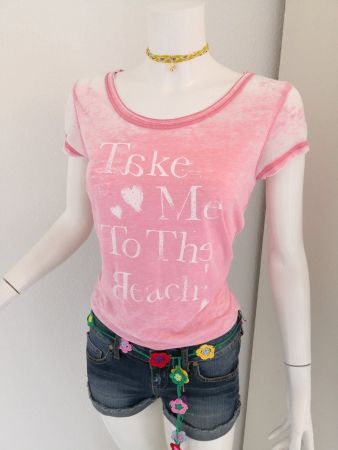🤩MANGO T-SHIRT ROSA & DRUCK NEUWERTIG & D&G P.