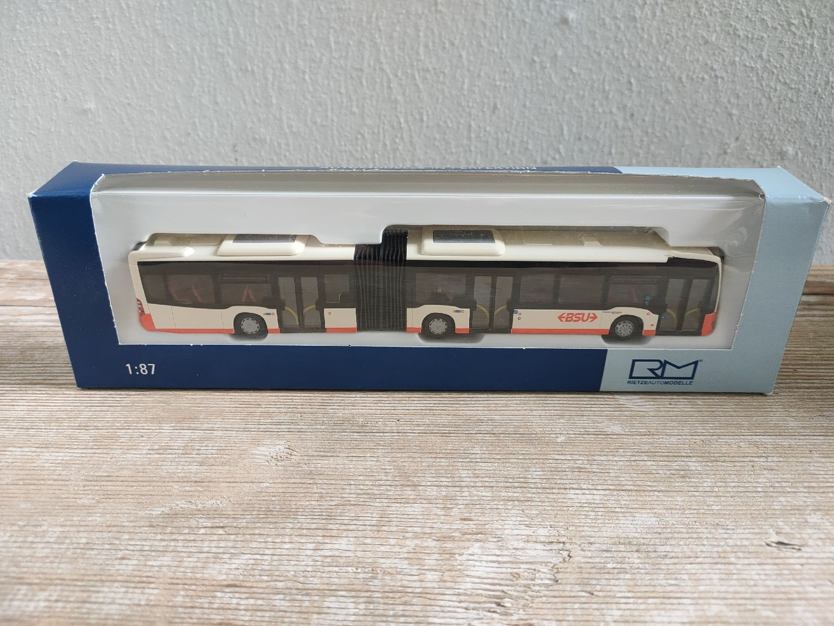 Rietze Modellini d'auto: Rietze BSU Bus – Nuovo e nell'imballaggio originale da Burgdorf venduto da bri5 7