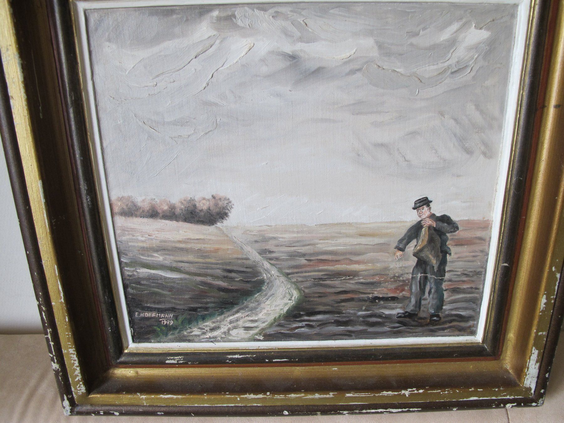 Dipinti: Oel Bild Auf Holz Maler E.Hoffmann Sig. – Usato da Altnau venduto da LinaAuktion 2
