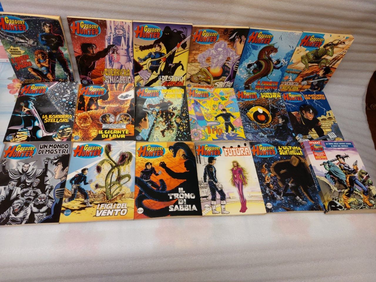 Comics: GREGORY HUNTER - SERIE COMPLETA Nr. 1>17 + 1 SPECIALE – Gebraucht aus Pambio Noranco von Pol69
