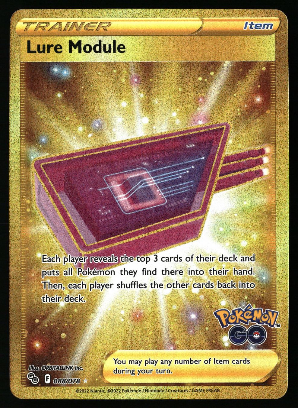 Pokémon Carte collezionabili: Lure Module #88 Pokemon Go – Usato da Feuerthalen venduto da Plazatoys