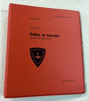 Reglement / Règlement Selles et harnais.
