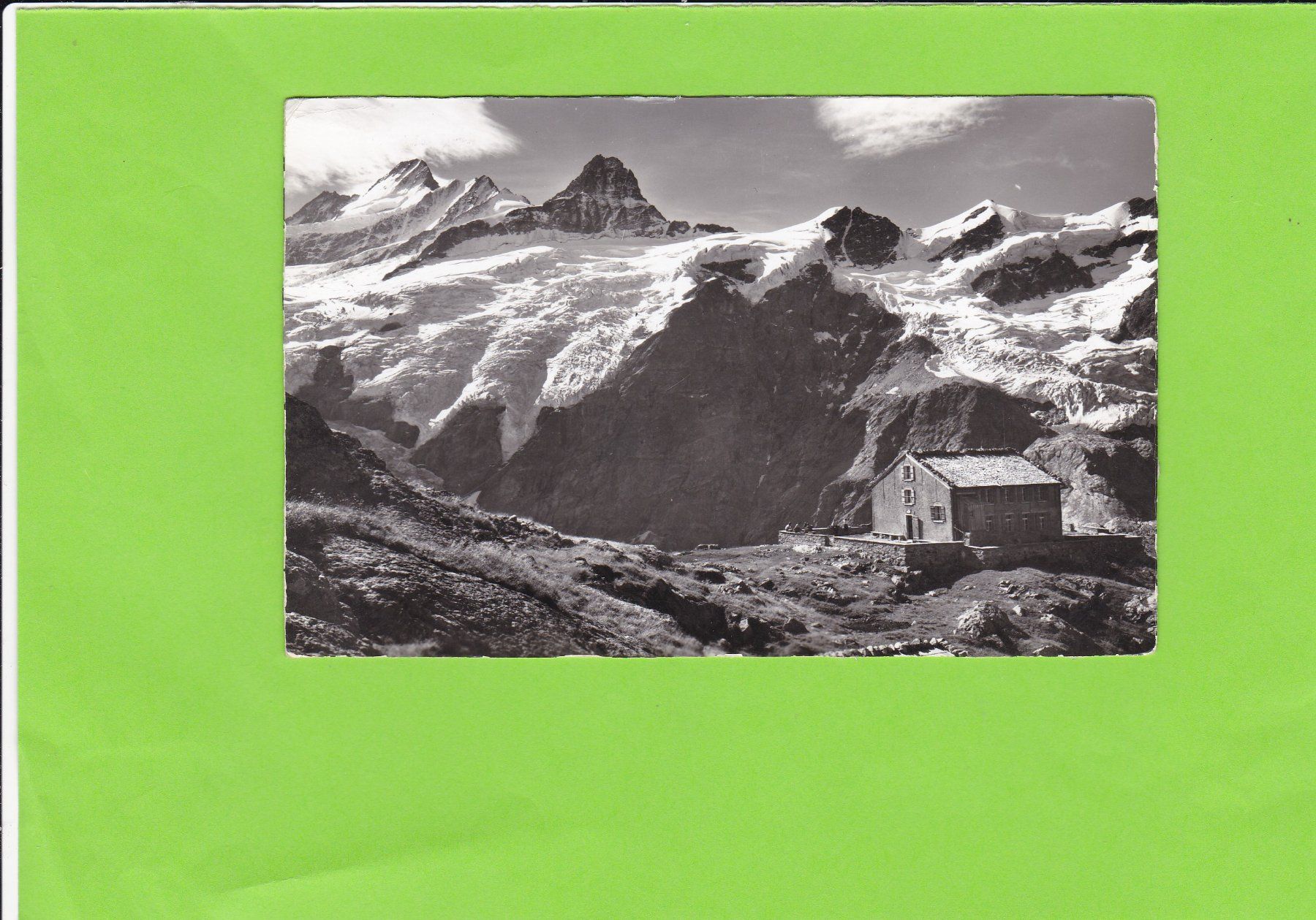 Cartoline postali: Grindelwald, Glecksteinhütte---E. Gyger – Usato da St. Peterzell venduto da neckertal