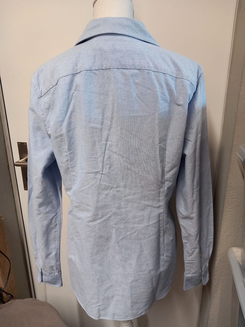 Ralph Lauren Camicette: Ralph Lauren Hemd Bluse Gr.XL Baumwolle, hellblau – Usato da Gwatt (Thun) venduto da umwelt-brocki 1