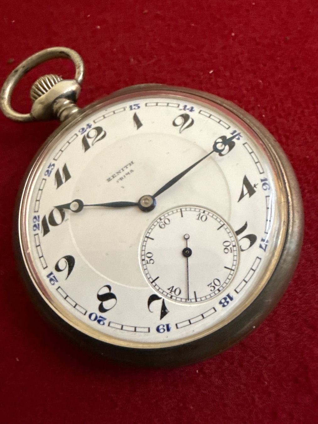 Zenith Orologi: Zenith Taschenuhr echt Silber 53 mm – Difettoso da Pfeffingen venduto da Allhandelklgwatches