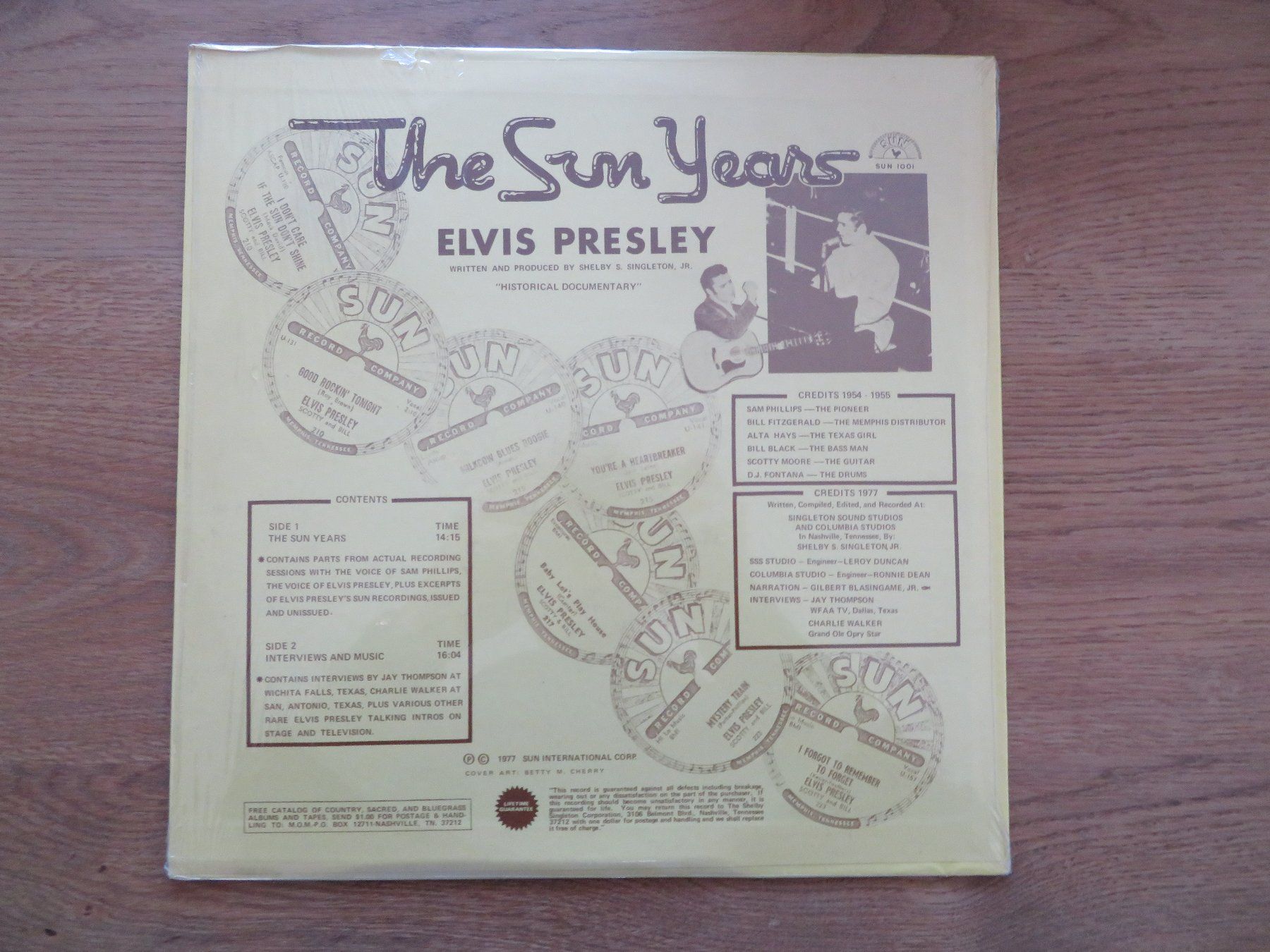 Dischi in vinile: ELVIS PRESLEY THE SUN YEARS – Nuovo (secondo la descrizione) da Zürich venduto da max_cp5f 1