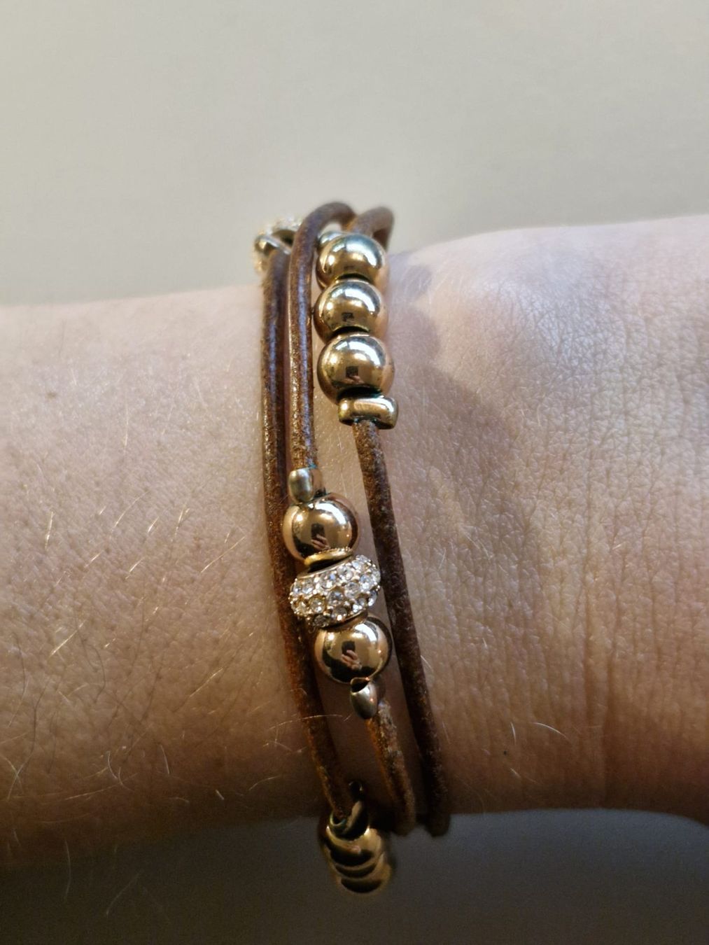 Fossil Bracciali & Braccialetti: 3 elegante Armbänder-Sets – Leder & Metall – Usato da Immensee venduto da petoti 5