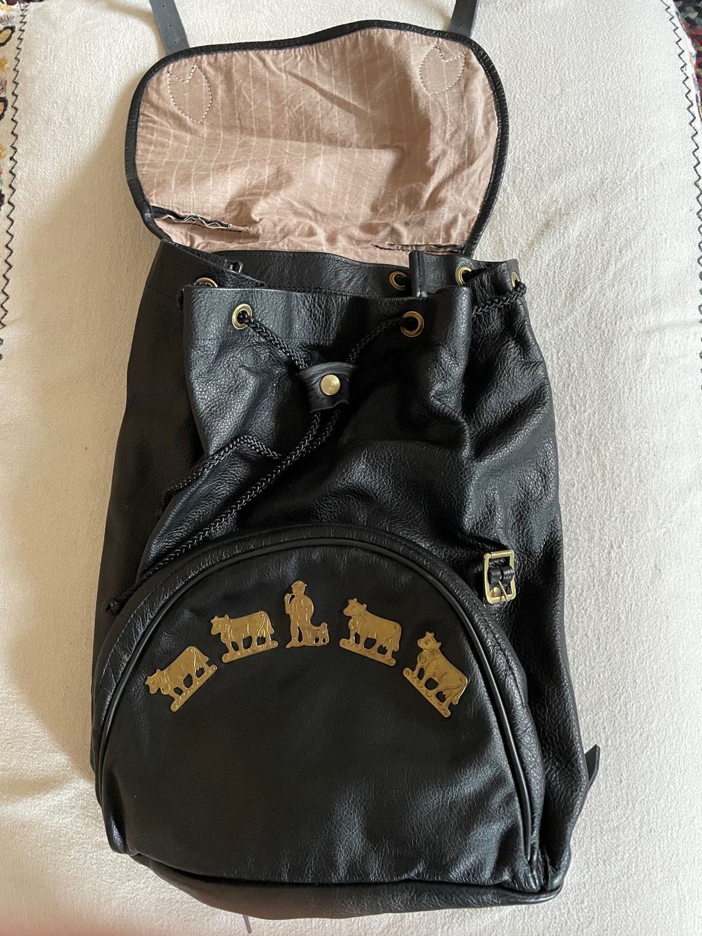 Rucksäcke: Damen Rucksack Leder Heimatwerk – Gebraucht aus Zürich von stzepp 3