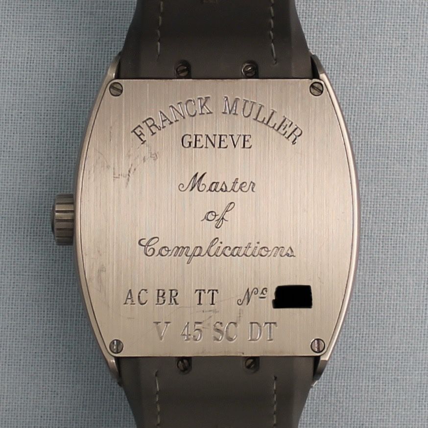 Franck Muller Montres: Franck Muller Vanguard 45 SC – D'occasion à Zürich par tobleratelier 2