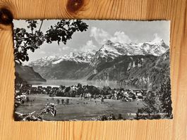 Brunnen mit Urirotstock - AK alt