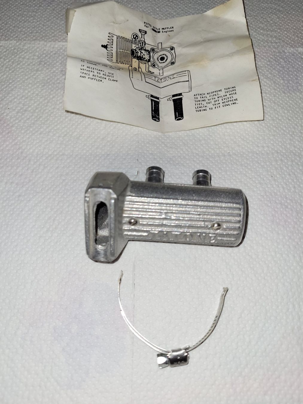Modellismo RC: OS MAX 40 SR, mit Pitts Style Muffler – Usato da Winterthur venduto da testi67 5