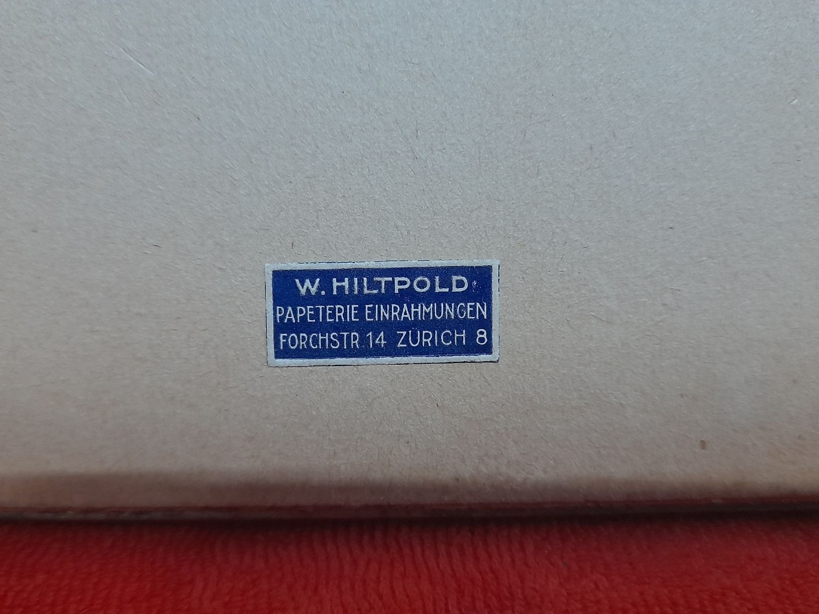 Grafiken & Lithographien: Gerahmte Lithographie, signiert, 1945, CH-Dörfchen – Gebraucht aus Winterthur von Ufff512 6