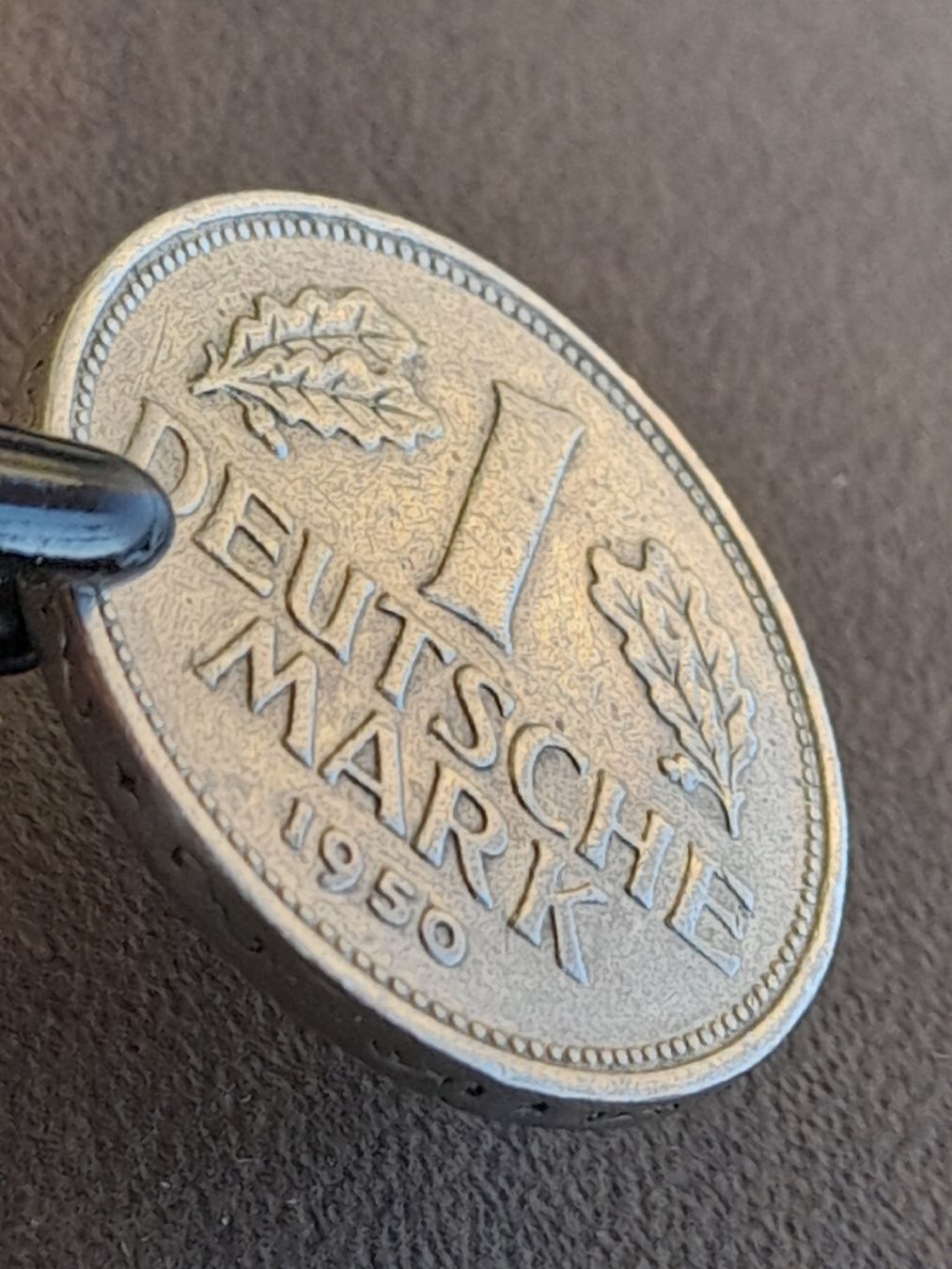 Alle Münzen: 1 Deutsche Mark 1950 d – Gebraucht aus Basel von Basel_20 2