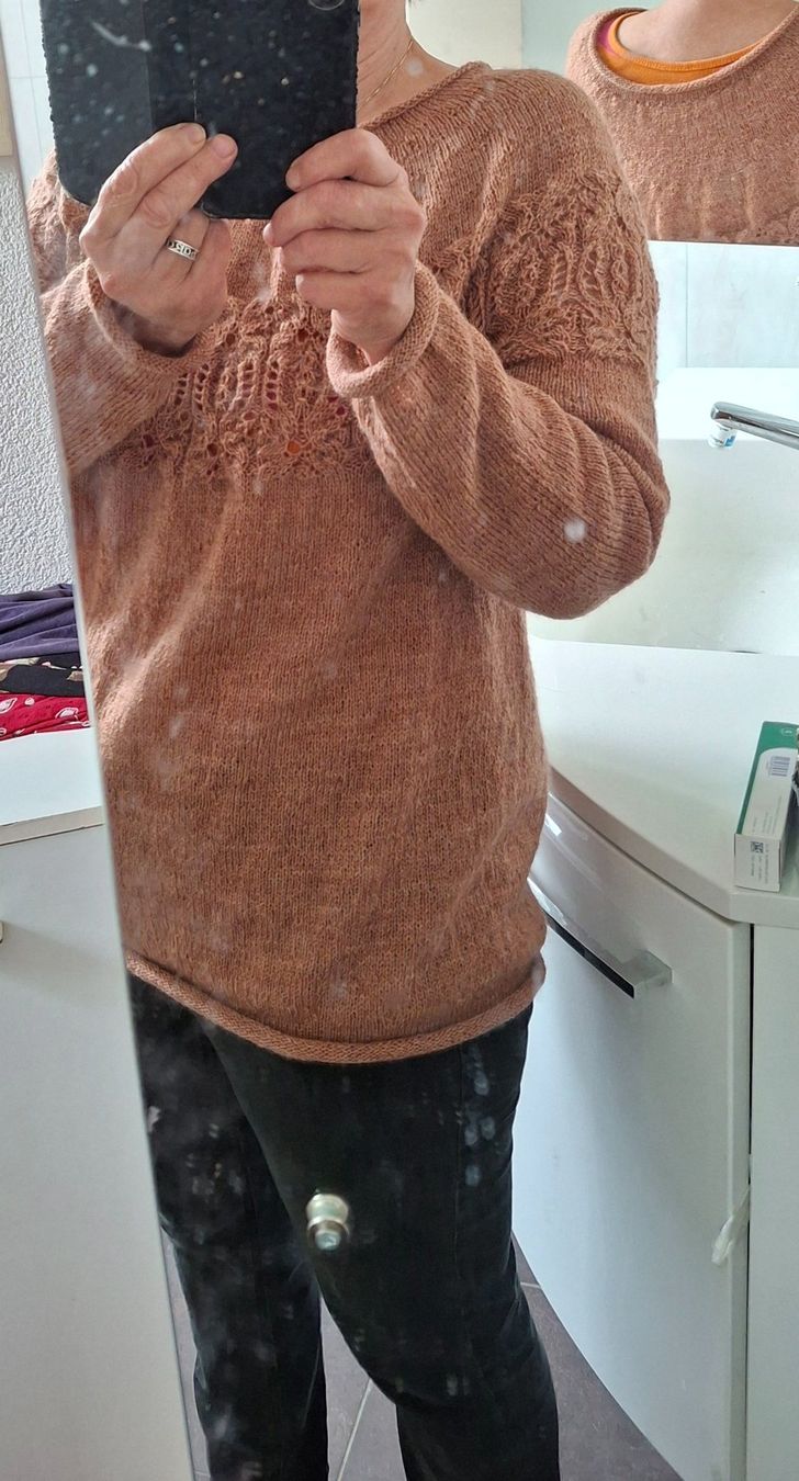 Maglioni & Felpe: Pulli "Desert" handgestrickt    NEU – Nuovo (secondo la descrizione) da Langenthal venduto da Handstrick 7