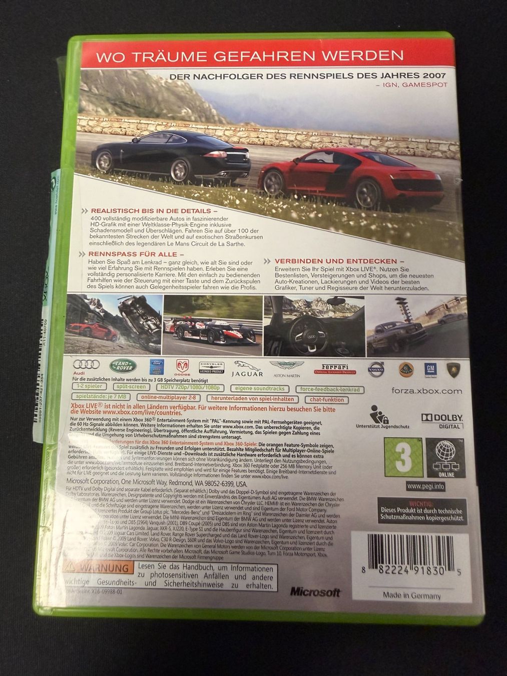 Microsoft Giochi: Forza Motorsport 3 - Xbox 360 – Usato da Pont-de-la-Morge venduto da Darfal 2