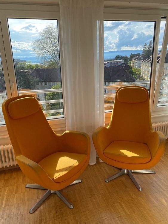 IKEA sessels chairs orange Kaufen auf Ricardo