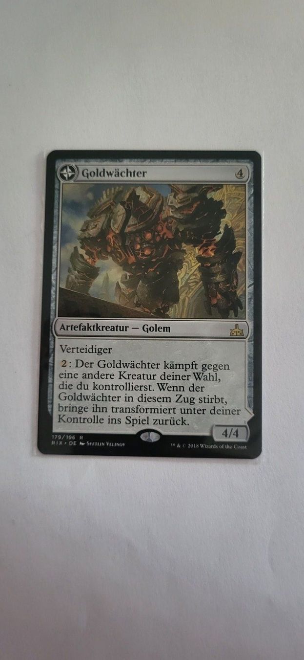 Magic The Gathering Carte collezionabili: MTG - Goldwächter – Usato da Münsingen venduto da Heroism2010