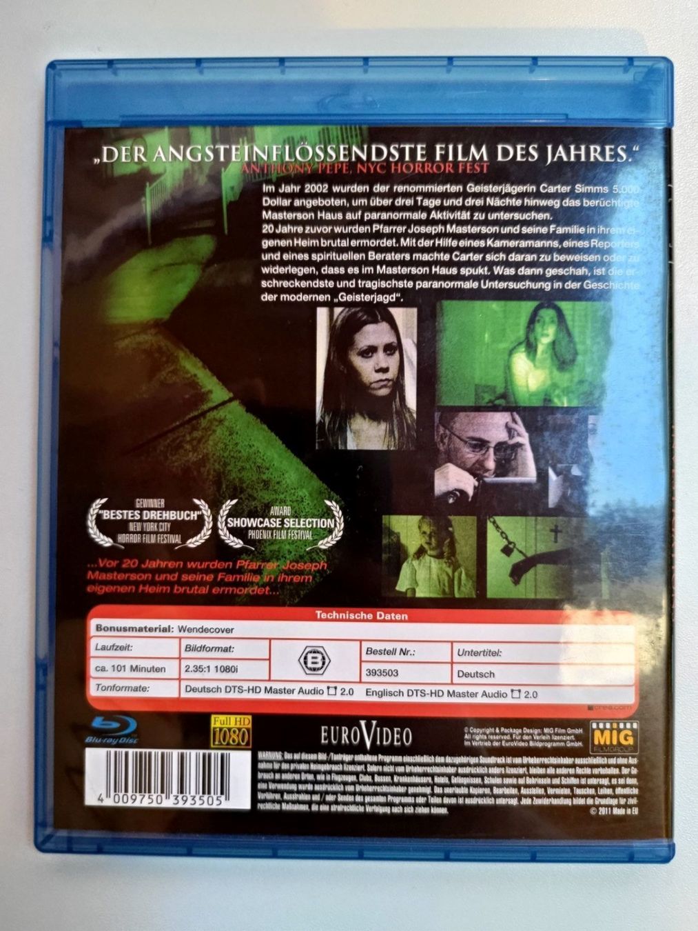 Tous les DVDs: Paranormal Investigations – D'occasion à Liestal par Kratzilla 2