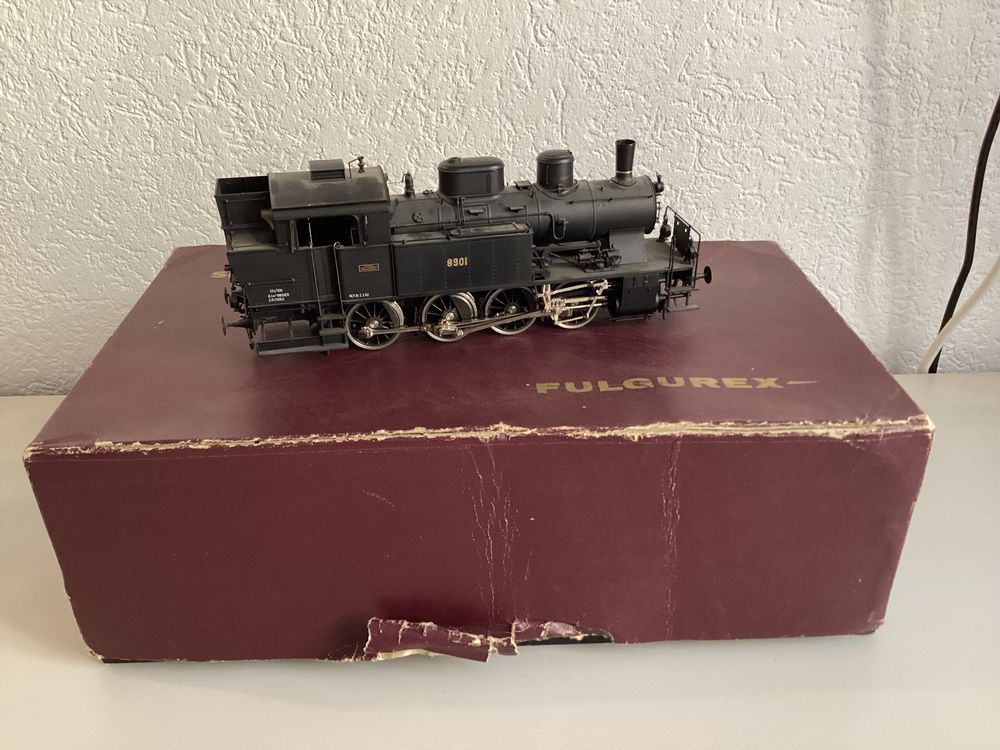 Locomotive-Tender Vapeur Plm 242 At6 Fulgurex Modèle