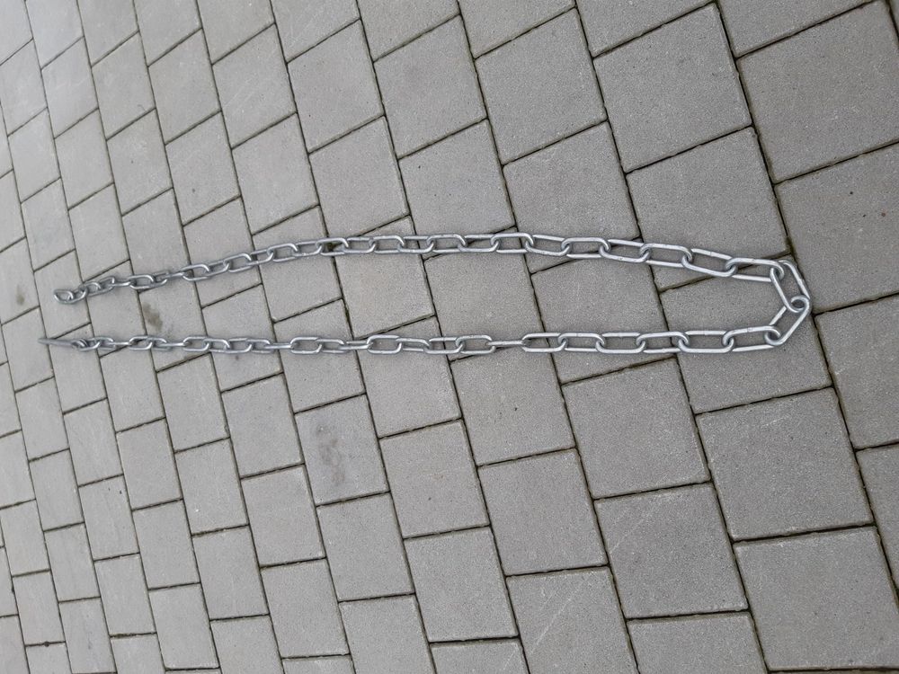 MeYuxg 10m Stahlkette 3mm - Robust & Vielseitig Für Garten, Hund & Mehr