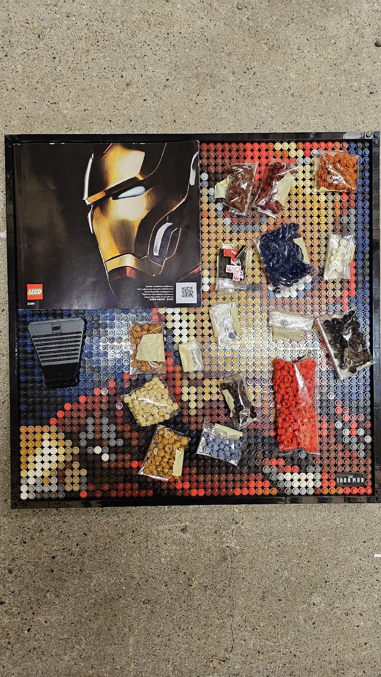Lego Giocattoli: LEGO Art 31199 Marvel Studios Iron Man – Usato da Solothurn venduto da leo_8kdh 1