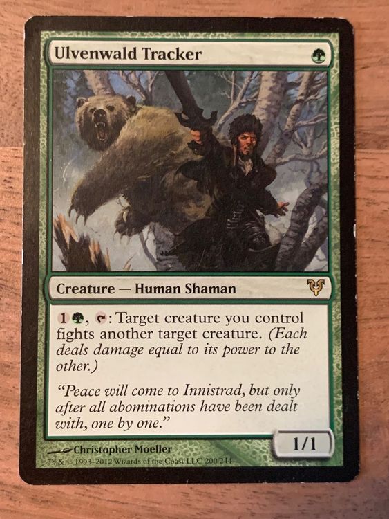 Magic the Gathering Kessig Naturalist // Lord of the Ulvenwald - Kessig
