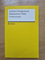 Bahnwärter Thiel - Gerhart Hauptmann