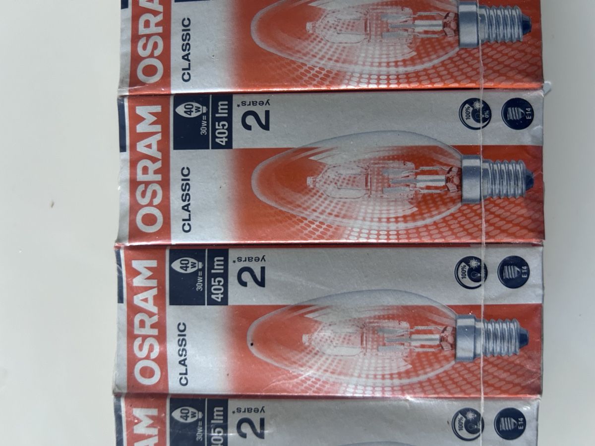 Osram Lampade: OSRAM Halogenlampe Classic E14 30W – Nuovo e nell'imballaggio originale da Zürich venduto da Hossi66 2