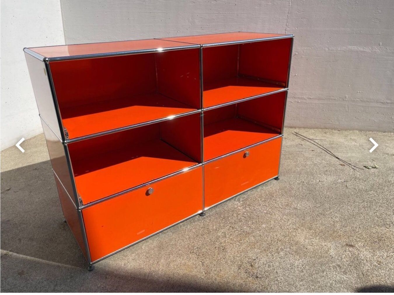 Cassettiere: Usm Highboard Orange Lieferung Gratis – Usato da Thun venduto da Thuno6