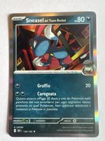 Pokémon Sneasel del Team Rocket Sammelkarte 128/182
