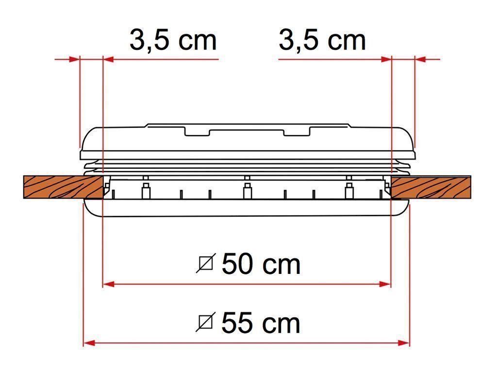 Fiamma Fenster: Fiamma Vent 50x50 Dachluke Weiß – Neu und originalverpackt aus Bottighofen von zaap 2
