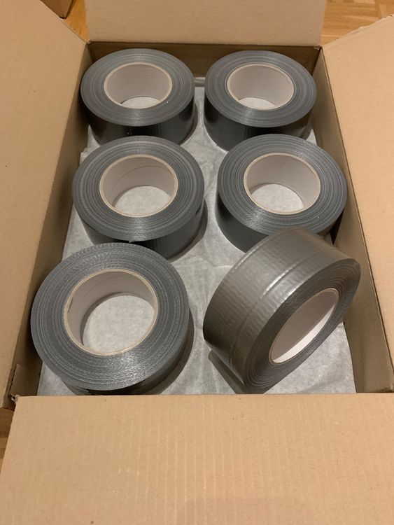 Kip Steinband Silber 50mm 50m Typ3824, 6,99