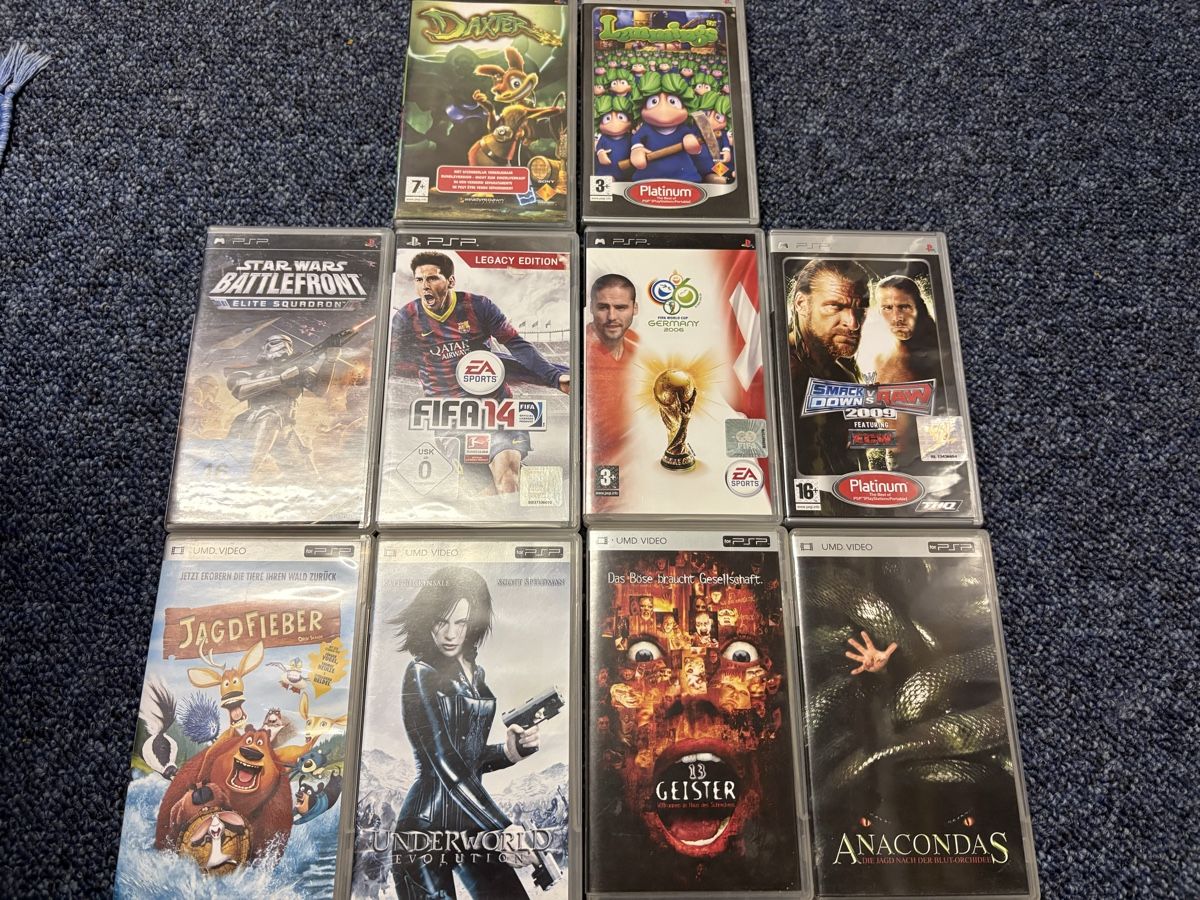 Sony Konsolen: PSP spiele und filme – Gebraucht aus Herzogenbuchsee von warrior77 1
