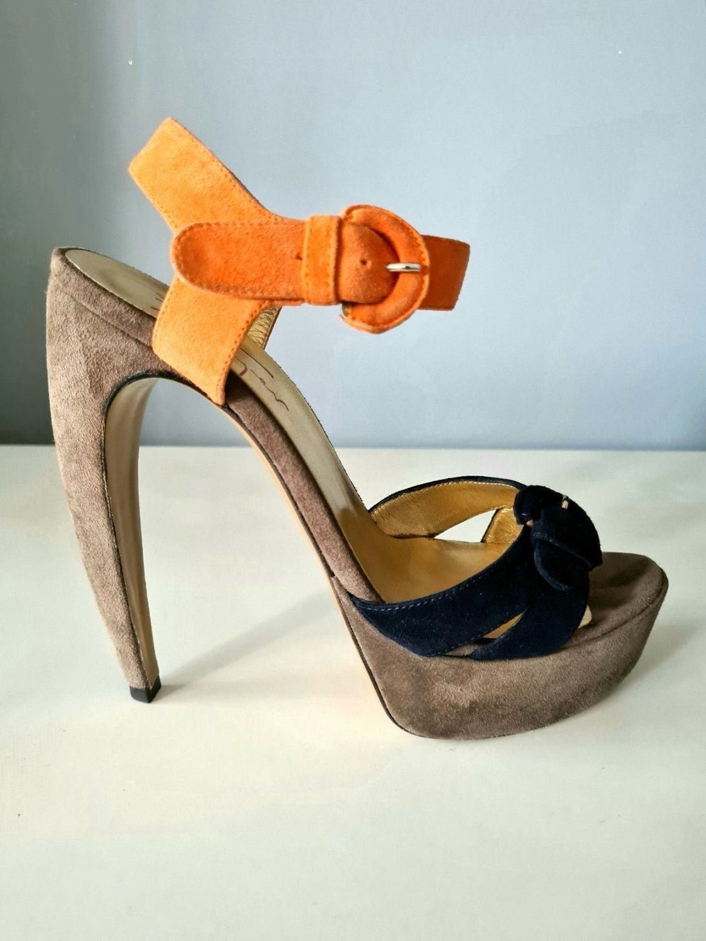 Scarpe da donna: Walter Steiger sandales cuir t38 – Usato da Thônex venduto da AneleManele
