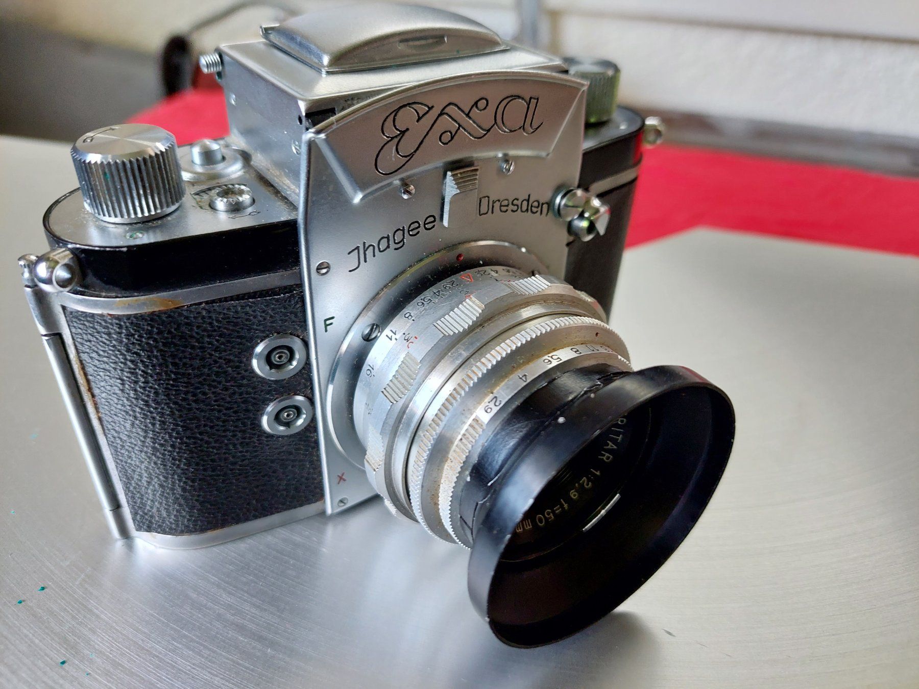 Exakta Fotocamera: Kamera Exa Jhagee Dresden – Usato da Altnau venduto da wahet 6