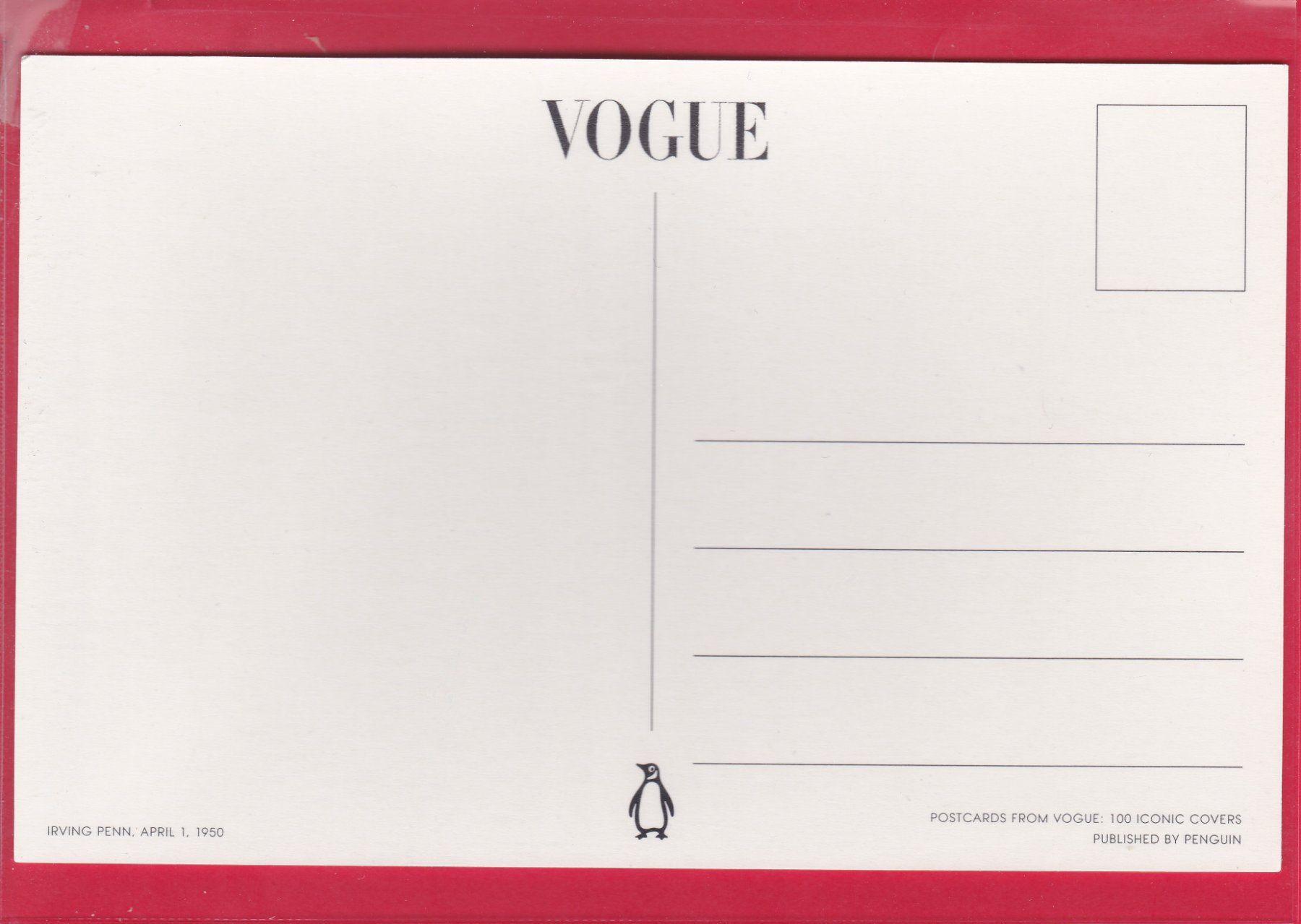 Cartoline postali: WERBE-KARTE VOGUE – Usato da Oberrieden venduto da Gebirgsstelze 1