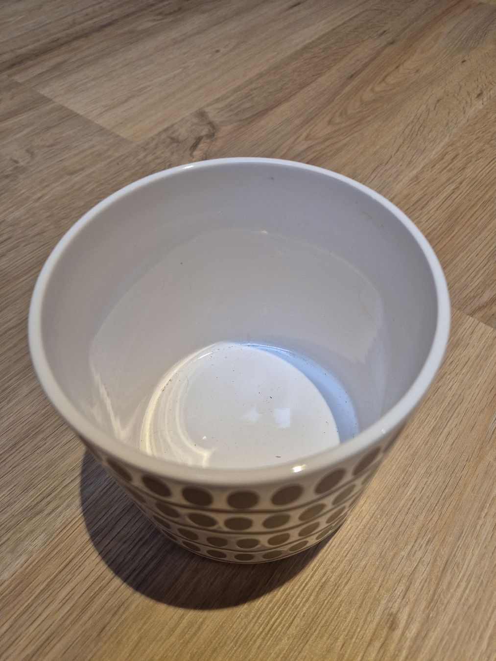 Pots de fleurs: Blumentopf Keramik hellbraun gemustert – D'occasion à St. Gallen par ali_tms5 1