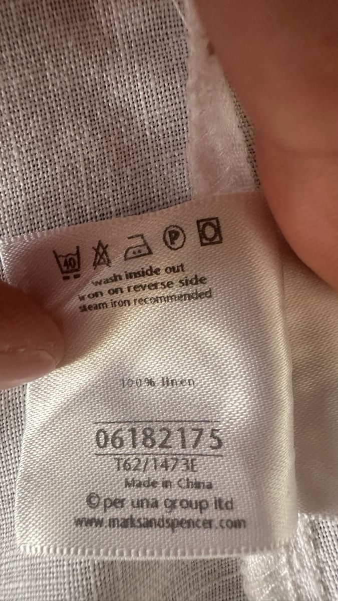 Completi & Tailleur: Ensemble jupe et chemisier blanc taille 38 lin  – Nuovo (secondo la descrizione) da Vuippens venduto da ale_6gkb 3