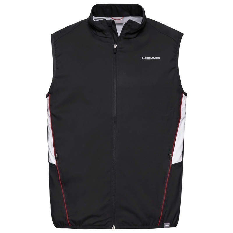 Head Gilet & Giacche: leichte HEAD Herren Weste Gr. S 46-48, Netzfutter, schwarz – Nuovo e nell'imballaggio originale da Adliswil venduto da vette56 2