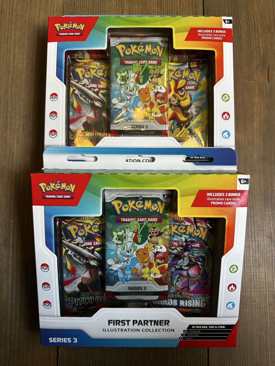 Pokémon Sammelbilder & Trading cards: First Partner Illustration Collection Series 3 - ENGLISH – Neu und originalverpackt aus Adligenswil von 3__S 2