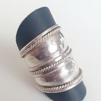 Silberring im Boho- oder Bali-Stil 925 gr. 17 mm