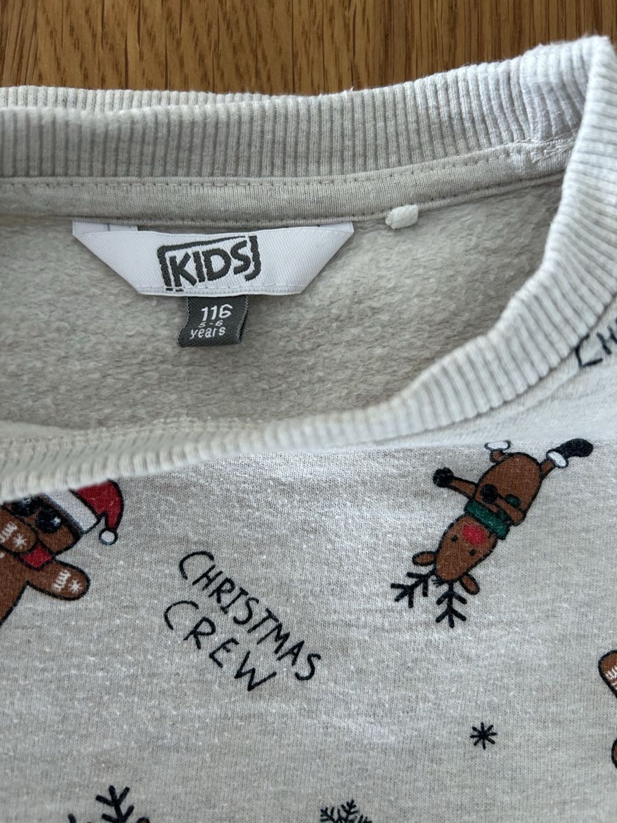 Maglioni & Felpe: Migros Weihnachtspulli Kinder Gr. 116 – Usato da Schwarzenbach SG venduto da bienchen22 2