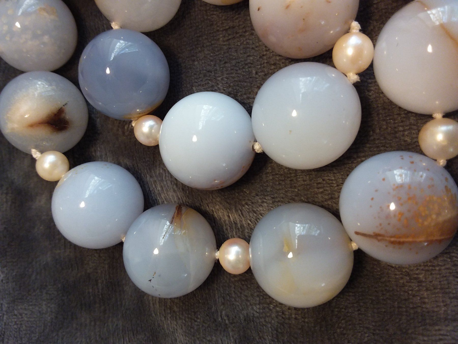 Catenine: Top Achat Halskette/Collier mit echten Perlen – Usato da Zürich venduto da sanwit 4