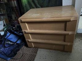 Nachtschrank Nachttisch echt Holz