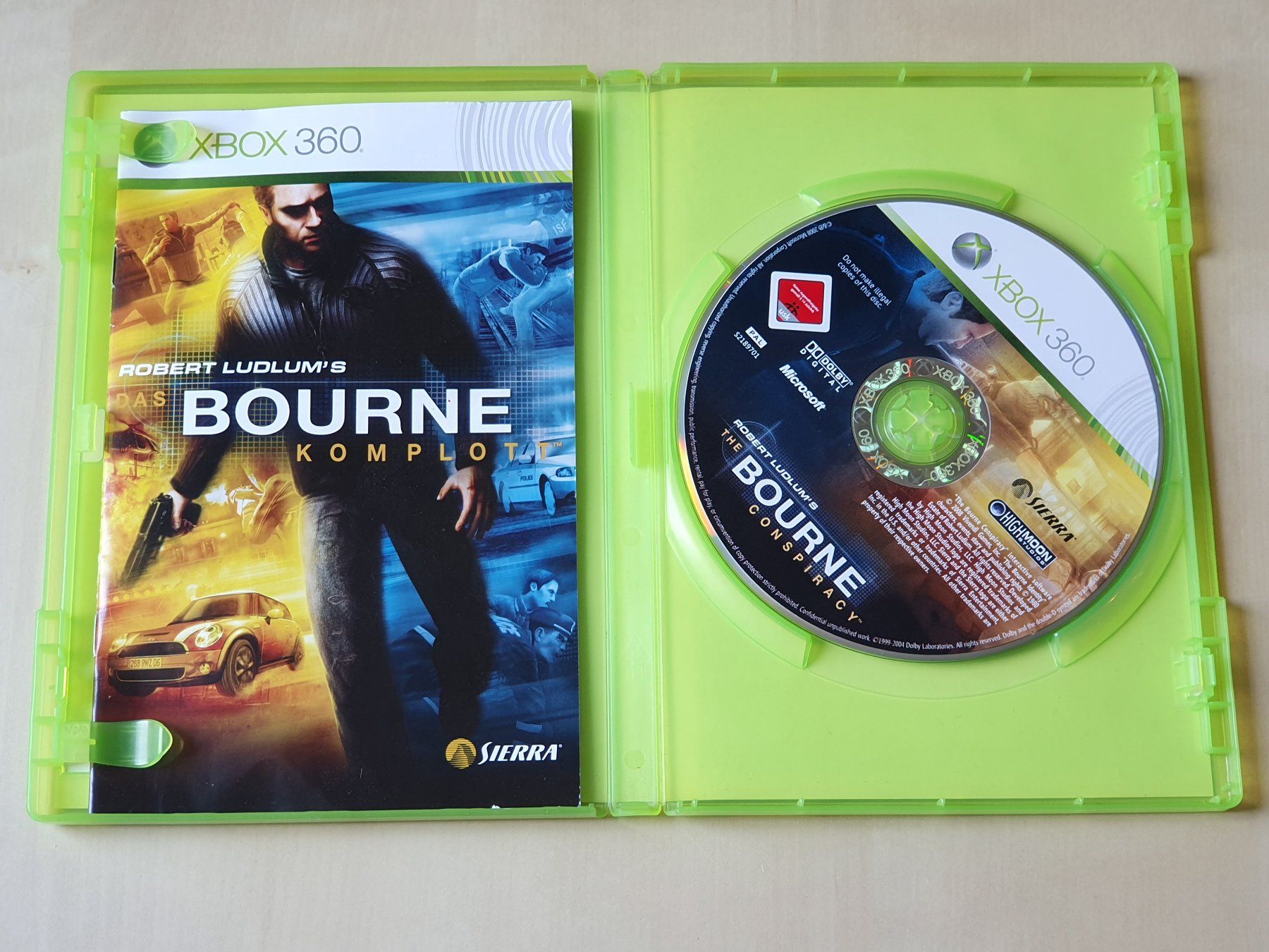 Microsoft Giochi: Das Bourne Komplott – Usato da Stansstad venduto da collectorsshop 2